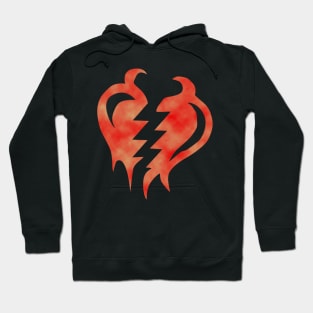 Torn heart Hoodie